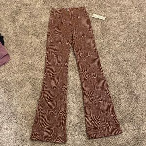 Fun checkered pants never worn